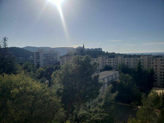 Vue depuis la Rouvière