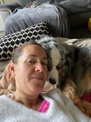 Moi et ma chienne