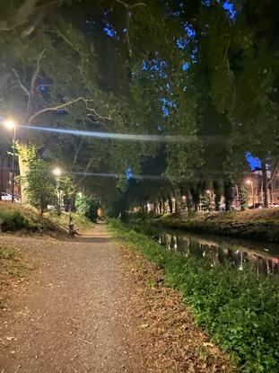 Canal du Brienne le soir
