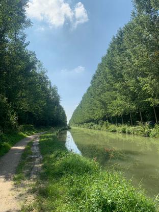 Promenade au bord du canal!