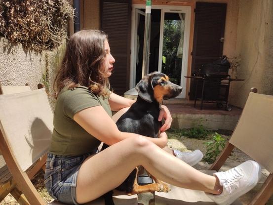 Mon chien et moi