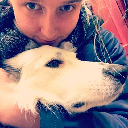 Border collie et moi!