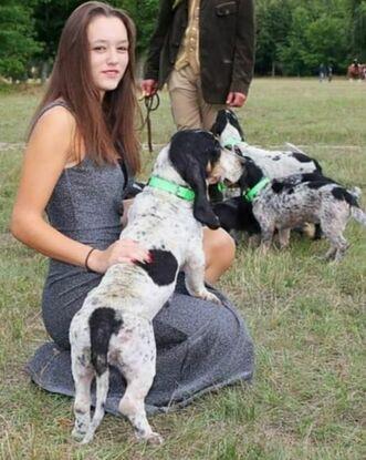 Moi avec des chiens