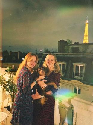 Maurice, Raphaelle et moi