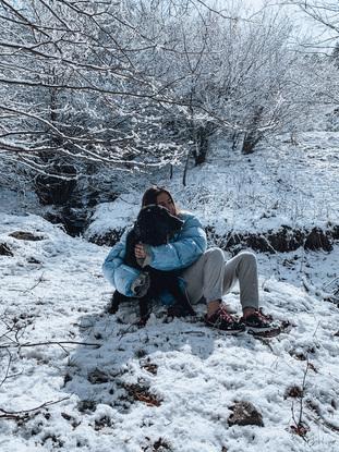 Sous la neige