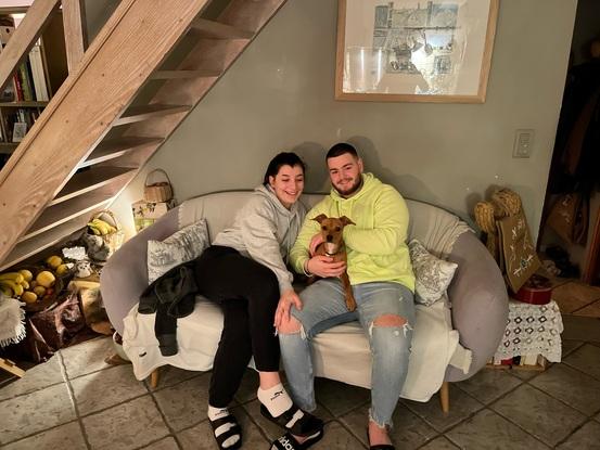 La petite famille au complet