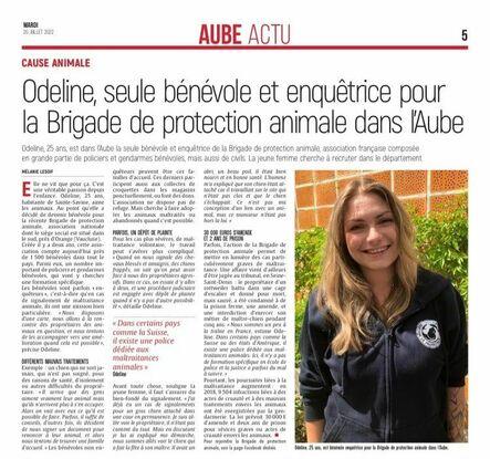 Article l'Est Éclair