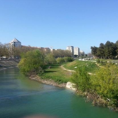 Zone de promenade(rives du lez)