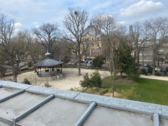 Le parc en face de chez moi