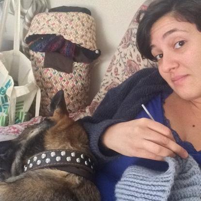 Quand un grand chien se prend encore pour un chiot :)